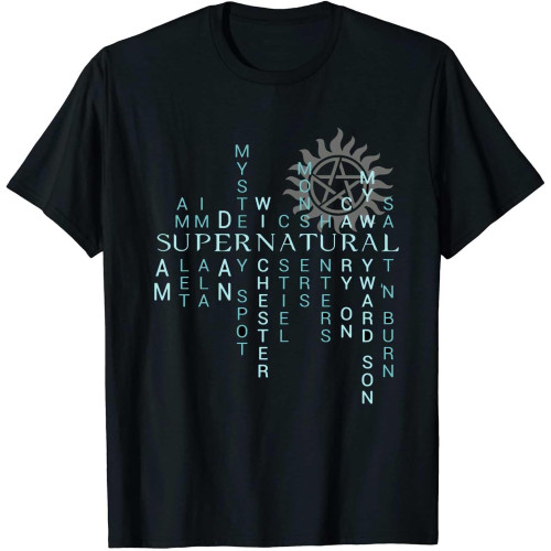 Sam Dean Winchester Castiel Cotton Shirt Sam Dean Winchester Castiel Cotton Shirt