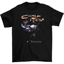 Cocteau Twins Band Treasure Short Sleeve T-Shirt Black Cocteau Twins Band Treasure Short Sleeve T-Shirt Black