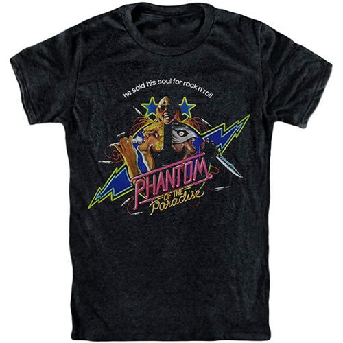 linz Men' Phantom of The Paradise T-Shirt 1974 Horror Musical-Brian De Palma Movie linz Men' Phantom of The Paradise T-Shirt 1974 Horror Musical-Brian De Palma Movie