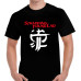 Retro Tees Men' Short Sleeve Printed O-Neck Strapping Young Lad Metal Logo Men' Black T-Shirt Sizes to Retro Tees Men' Short Sleeve Printed O-Neck Strapping Young Lad Metal Logo Men' Black T-Shirt Sizes to