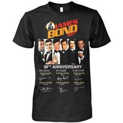 Bond 58th Anniversary 19622020 Tshirt