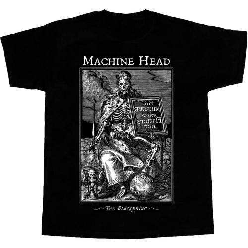 Hine Head The Blackening Short Long Sleeve Black T-Shirt Black