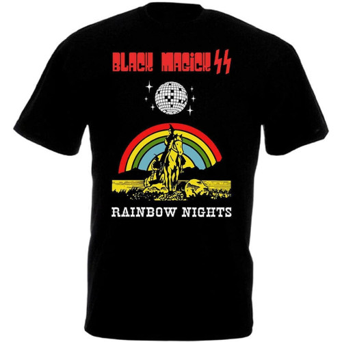 Black Magick SS Rainbow Nights T-Shirt Black