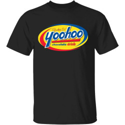 Yoo-hoo Chocolate Drink Cola Bevera Ultra Cotton T-Shirt Black