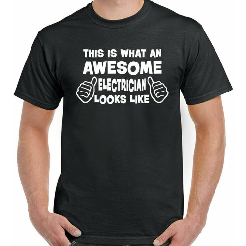 ximen Awesome Electrician - Mens Funny T-Shirt Sparky Tradesman ximen Awesome Electrician - Mens Funny T-Shirt Sparky Tradesman