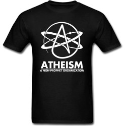 Atheism Atheist Anti Religion Tee Funny t Shirts for Men Long Sleeve Hoodie Tank top