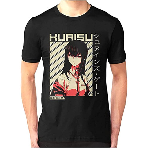 Steins Gate Makise Kurisu Anime Shirt Slim Fit T Shirt Design Shirts Soft Steins Gate Makise Kurisu Anime Shirt Slim Fit T Shirt Design Shirts Soft