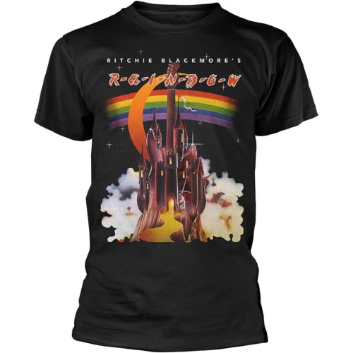Rainbow 'Ritchie Blackmore Album' (Black) T-Shirt - & !