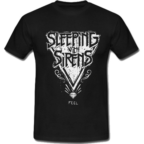 Sleeping with Sirens Feel t Shirt Mens Sleeping with Sirens Feel t Shirt Mens