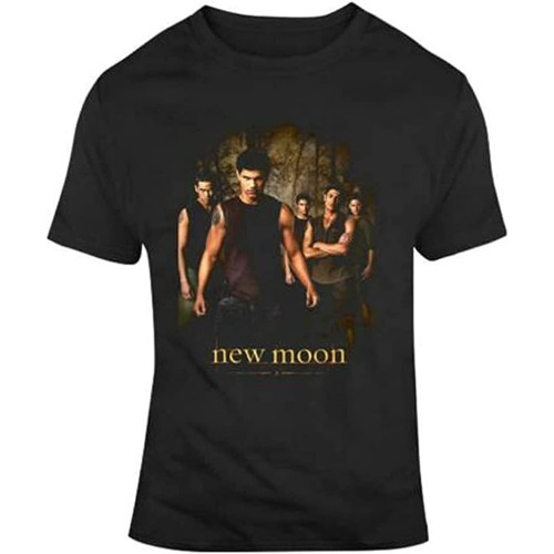 Twilight Moon Team Jacob Wolf Pack Movie White Yellow Black red Mens t Shirt Men Twilight Moon Team Jacob Wolf Pack Movie White Yellow Black red Mens t Shirt Men