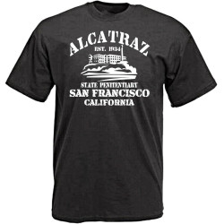 Custom T-Shirt Alcatraz Penitentiary California Custom T-Shirt Alcatraz Penitentiary California