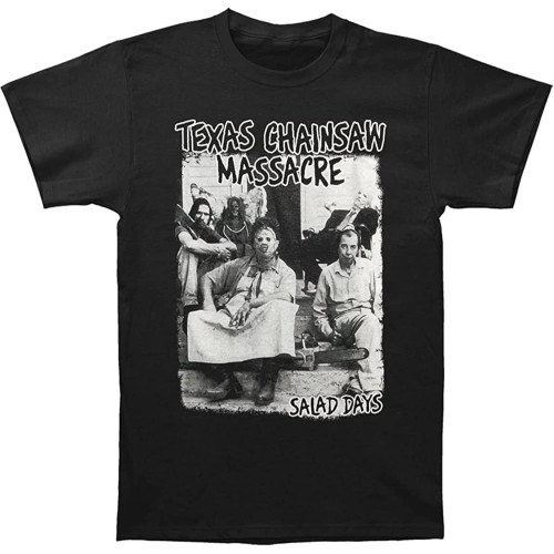 Texas Chainsaw Massacre Horror Thriller Movie Salad Days Adult T-Shirt Tee
