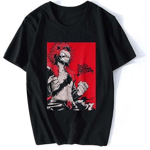 Fashion Men T Shirt Kirishima Eijirou t Shirt Summer Fashion Men Cotton O-Neck Tshirt Funny Tees Tops Harajuku Black Fashion Men T Shirt Kirishima Eijirou t Shirt Summer Fashion Men Cotton O-Neck Tshirt Funny Tees Tops Harajuku Black