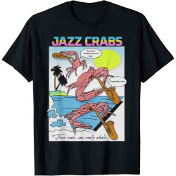 Jazzs Crabs Cotton Men T Shirt