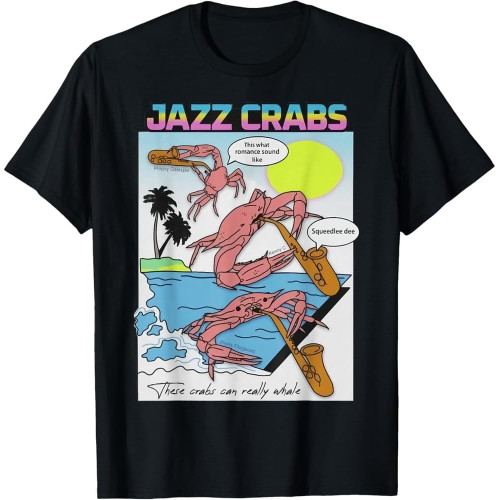 Jazzs Crabs Cotton Men T Shirt Jazzs Crabs Cotton Men T Shirt