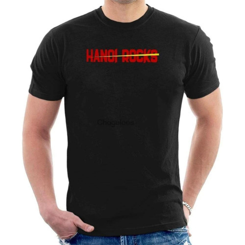 ATAI001-Men- -Hanoi-Rocks-Logo-Black-T-Shirt-Cool-Tee ATAI001-Men- -Hanoi-Rocks-Logo-Black-T-Shirt-Cool-Tee