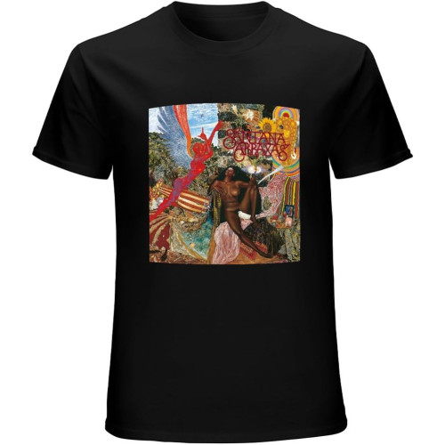 New Santana Abraxas Album Men's Tops Tee T Shirt Clothing Unique Tops T-Shirt
