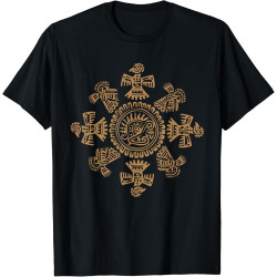 Limited Birds and Symbols of Maya Inca Aztec Culture Tee T-Shirt Limited Birds and Symbols of Maya Inca Aztec Culture Tee T-Shirt