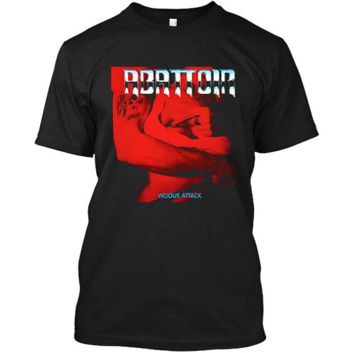 NWT! Abattoir Vicious Attack American Speed Metal Band Album Logo T-Shirt NWT! Abattoir Vicious Attack American Speed Metal Band Album Logo T-Shirt