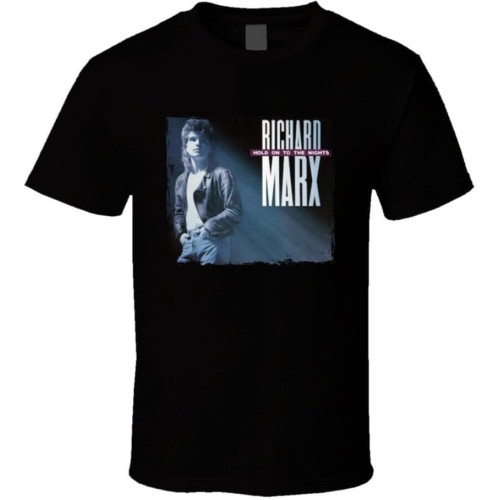 Hold On to The Nights Richard Marx T Shirt Black Hold On to The Nights Richard Marx T Shirt Black
