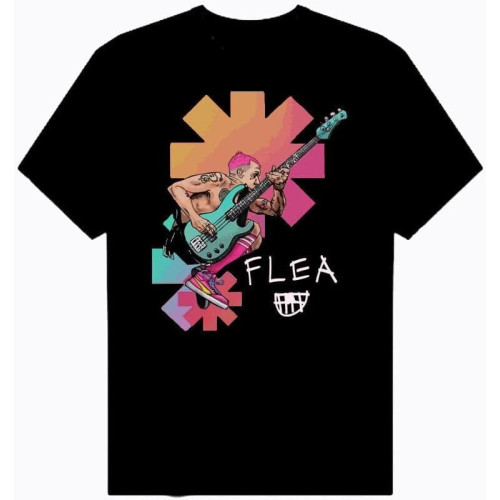 Flea Red Hot Chili Pepper Signature T-Shirt for Men Tee Flea Red Hot Chili Pepper Signature T-Shirt for Men Tee
