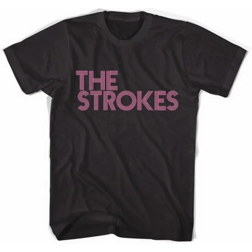 The-Strokes-Unisex-T-Shirt Black