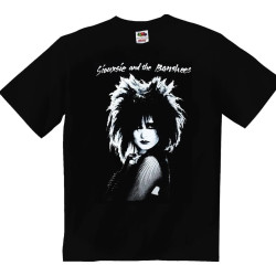 Siouxsie and The Banshees T-Shirt Tee Men All Black Siouxsie and The Banshees T-Shirt Tee Men All Black