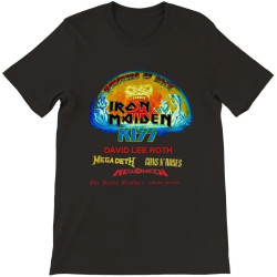 Monsters of Rock DONINGTON Park UK 1988 TEE Shirt Black Monsters of Rock DONINGTON Park UK 1988 TEE Shirt Black