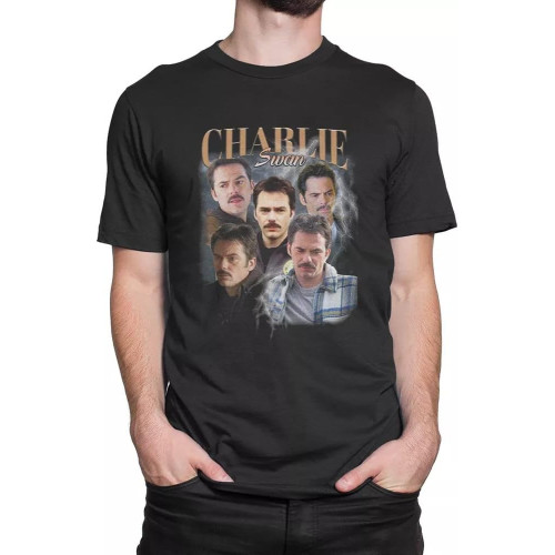 Charlie Swan Vintage 90 Men's Tee Shirt to Charlie Swan Vintage 90 Men's Tee Shirt to