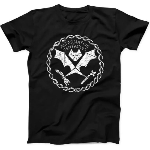 Alternative Tentacles Record Label Music Retro Funny Gift Tee Black T Shirt 23