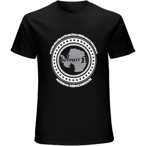 The Thing Outpost 31 T-Shirt Mens Unisex Black Tees The Thing Outpost 31 T-Shirt Mens Unisex Black Tees