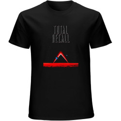 Total Recall T-Shirt Mens Unisex Black Tees