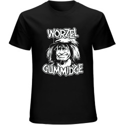 Worzel Gummidge T-Shirt Mens Unisex Black Tees Worzel Gummidge T-Shirt Mens Unisex Black Tees