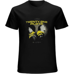 Twenty 21 One Pilots Funny T-Shirt Mens Unisex Black Tees Twenty 21 One Pilots Funny T-Shirt Mens Unisex Black Tees