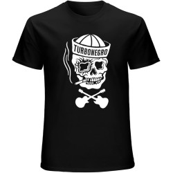 Turbonegro Sailor T-Shirt Mens Unisex Black Tees Turbonegro Sailor T-Shirt Mens Unisex Black Tees