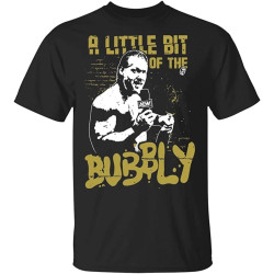 Chris Jericho A Little Bit of The Bubbly T-Shirt Black Chris Jericho A Little Bit of The Bubbly T-Shirt Black