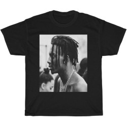 Playboi Carti Shirt, Rapper Playboi Carti Hip-Hop T-Shirt BlackOne