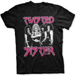 Twisted Sister Band Profile Tee T-Shirt Mens Unisex Twisted Sister Band Profile Tee T-Shirt Mens Unisex