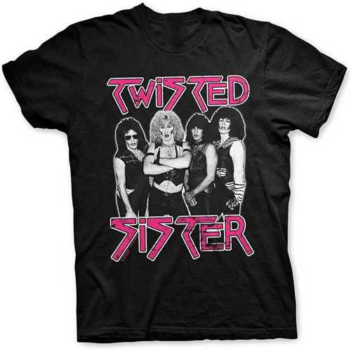Twisted Sister Band Profile Tee T-Shirt Mens Unisex Twisted Sister Band Profile Tee T-Shirt Mens Unisex