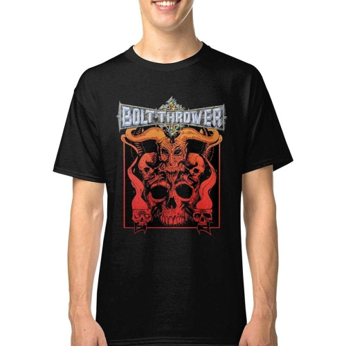 Men's Bolt Thrower Cenotaph 10 Shirt DMN t-Shirt Black