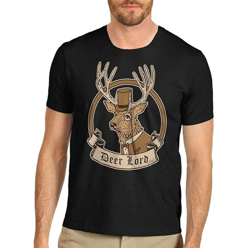 Men's Deer Lord Funny Pun T-Shirt