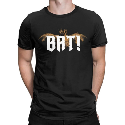 Men's What We Do in The Shadows Bat! T Shirt 100% Cotton Clothes Novelty Short Sleeve Round Neck Tee Shirt Gift Idea T-Shirt Black Men's What We Do in The Shadows Bat! T Shirt 100% Cotton Clothes Novelty Short Sleeve Round Neck Tee Shirt Gift Idea T-Shirt Black
