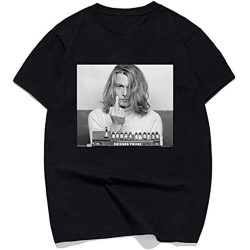 Hip Hop Design Johnny Depp Men T Shirt Johnny Depp Blow T-Shirt Mens Cotton Camiseta Hombre Oversized Short Sleeve Summer Tshirt Black Hip Hop Design Johnny Depp Men T Shirt Johnny Depp Blow T-Shirt Mens Cotton Camiseta Hombre Oversized Short Sleeve Summer Tshirt Black