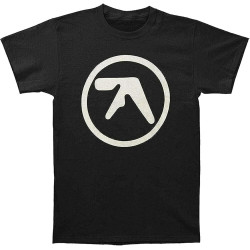 Aphex Twin Men's Logo Slim Fit T-Shirt Black Aphex Twin Men's Logo Slim Fit T-Shirt Black