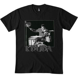 Gene Krupa Slim Fit T-Shirt Bl Black Gene Krupa Slim Fit T-Shirt Bl Black