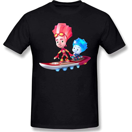 The Fixies Men T-Shirt Black Unisex Mens Tees The Fixies Men T-Shirt Black Unisex Mens Tees