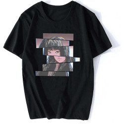 Uzumaki Japanese Horror Anime Manga Tshirt Man Girl Tomie Junji Ito Humor Summer T Shirt Novelty Tees Streetwear Harajuku Black Uzumaki Japanese Horror Anime Manga Tshirt Man Girl Tomie Junji Ito Humor Summer T Shirt Novelty Tees Streetwear Harajuku Black