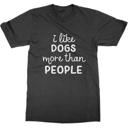 I Like Dogs More Than People Christmas t Shirts Mens Funny Nerd tee pet Owner Love Present gift59283