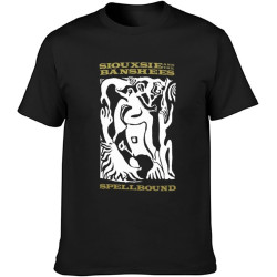 Siouxsie and The Banshees Spellbound Single T-Shirt Mens Casual Tee Black Siouxsie and The Banshees Spellbound Single T-Shirt Mens Casual Tee Black