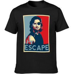 Men's Fashion T Shirts Escape from New York Snake Plissken Hope Style Comfortable Fabrics to accompany You All Summer Black